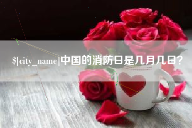 老河口中国的消防日是几月几日？