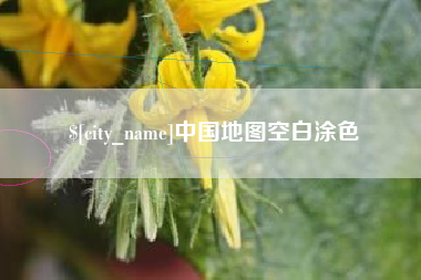 老河口中国地图空白涂色