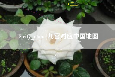 老河口九宫对应中国地图