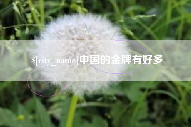 老河口中国的金牌有好多