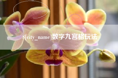 老河口数字九宫格玩法