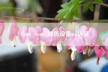 老河口消防设备ccc认证
