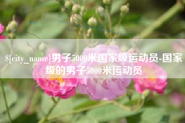 老河口男子5000米国家级运动员-国家级的男子5000米运动员