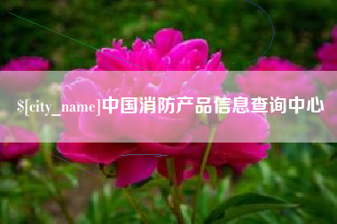 老河口中国消防产品信息查询中心