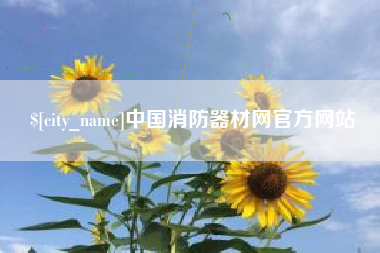 老河口中国消防器材网官方网站