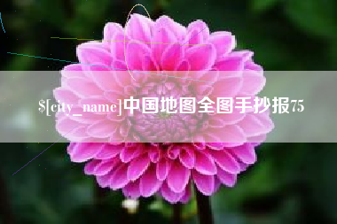 老河口中国地图全图手抄报75