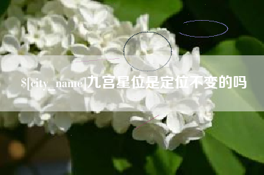 老河口九宫星位是定位不变的吗