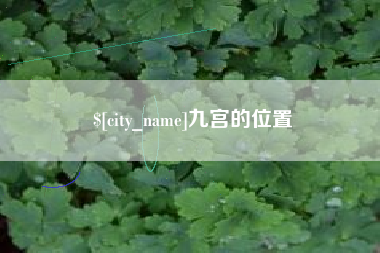 老河口九宫的位置