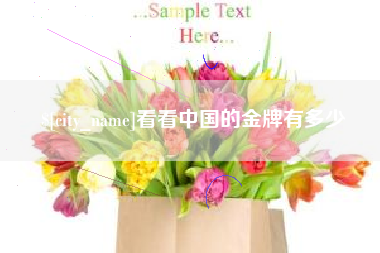 老河口看看中国的金牌有多少